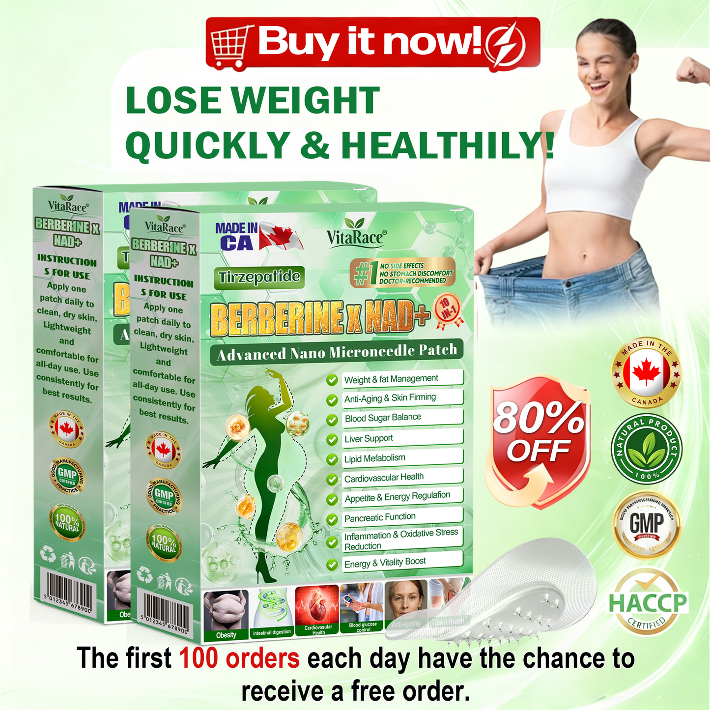 🍁🍁𝙑𝙞𝙩𝙖𝙍𝙖𝙘𝙚® 𝑴𝒆𝒕𝒂𝒃𝒐𝒍𝒊𝒄 𝑵𝒂𝒏𝒐 𝑴𝒊𝒄𝒓𝒐𝒏𝒆𝒆𝒅𝒍𝒆 𝑷𝒂𝒕𝒄𝒉🎁(𝐉𝐮𝐬𝐭 𝐨𝐧𝐜𝐞 𝐚 𝐝𝐚𝐲, 𝐯𝐢𝐬𝐢𝐛𝐥𝐞 𝐜𝐡𝐚𝐧𝐠𝐞𝐬 𝐢𝐧 𝟕 𝐝𝐚𝐲𝐬）✅ 𝐅𝐨𝐫 𝐨𝐛𝐞𝐬𝐢𝐭𝐲, 𝗟𝗼𝗼𝘀𝗲 𝘀𝗸𝗶𝗻,𝐝𝐢𝐚𝐛𝐞𝐭𝐞𝐬, 𝐬𝐥𝐞𝐞𝐩 𝐚𝐩𝐧𝐞𝐚, 𝐣𝐨𝐢𝐧𝐭 𝐢𝐬𝐬𝐮𝐞𝐬, 𝐚𝐧𝐝 𝐦𝐨𝐫𝐞 💥💥